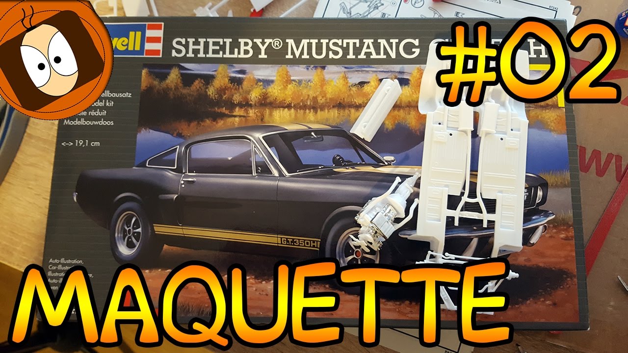 REVELL Model Set Shelby Mustang GT 350 Maquette à Construire, à Coller