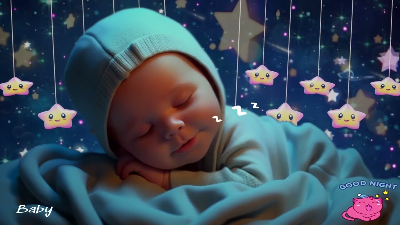 Bedtime Baby Music 💤 Help Baby Fall Asleep Fast 💕 Mozart & Brahms 3 Minute Lullabies