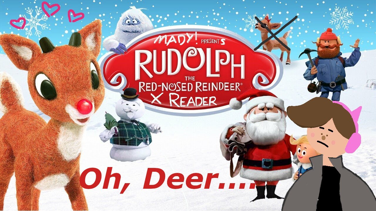 Reading Rudolph the Red Nosed Reindeer x Reader Fanfiction - YouTube