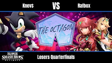 Knev$ (Sonic) vs Rafbox (Pyra/Mythra) - Ultimate Losers Quarterfinals - Octagon #129
