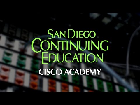 San Diego Continuing Education - Cisco Academy