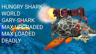 Hungry Shark World 2020 🦈Whitetip Reef 🐟(Gary) - MAX UPGRADED, DEADLY!