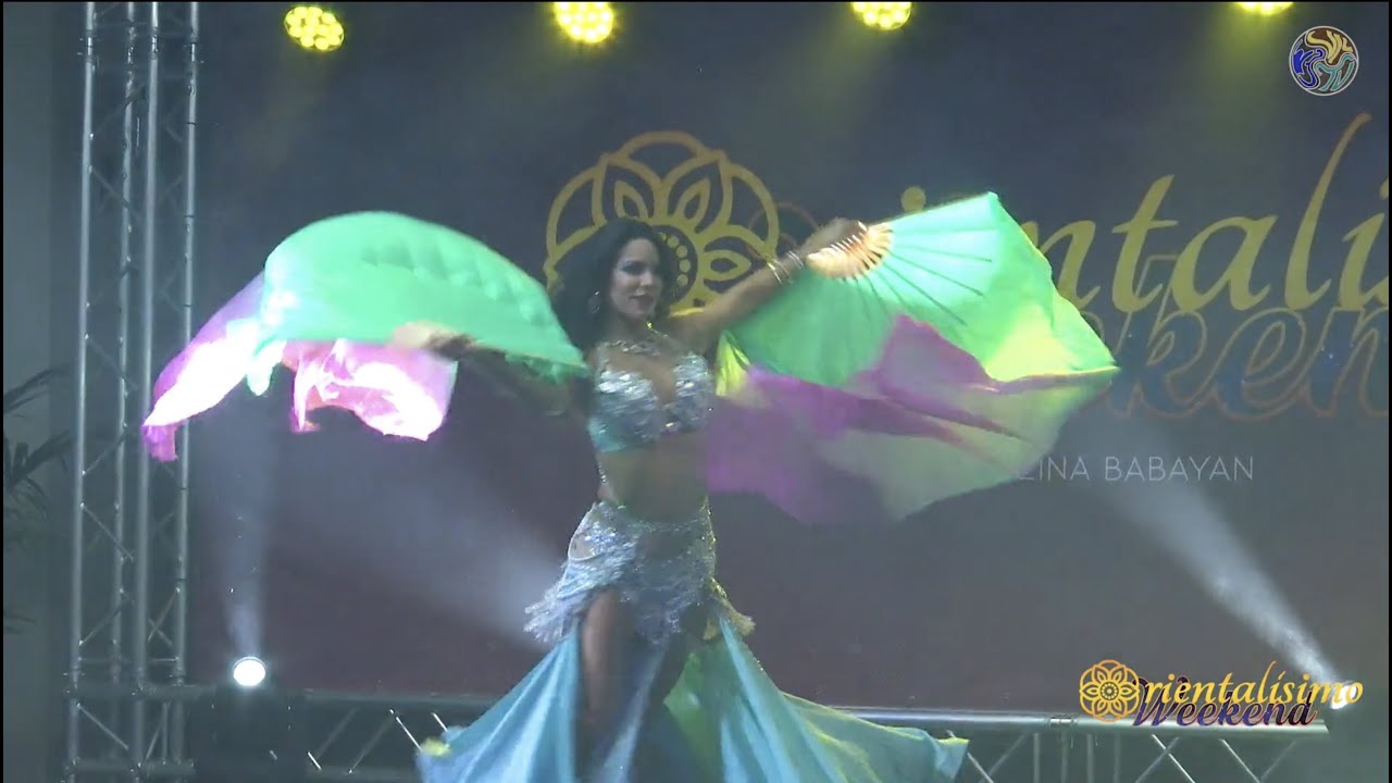 Giselle Alfaro. Aladdin. Fan Veils. Orientalísimo Weekend 2025