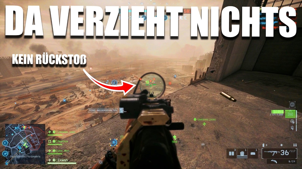 0% Rückstoß und jeder Schuss trifft, es gibt jetzt eine neue Laserkanone in Battlefield 6
