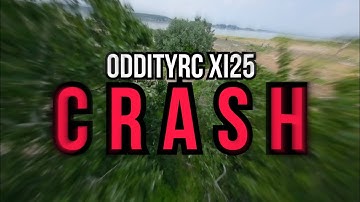 Crashing My FPV Drone After Losing Video Signal | OddityRc XI25