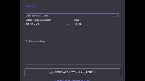 Autokent.Net - Techstream Activation Generator Keygen