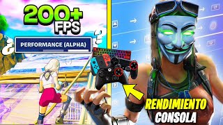 COMO TENER MODO RENDIMIENTO en CONSOLA TEMPORADA 6 (XBOX/PS4/PC/SWITCH) COMO SUBIR FPS FORTNITE 2021