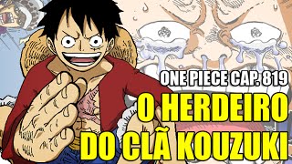O Herdeiro Do Cla Kozuki One Piece 819 Feat All Blue Youtube