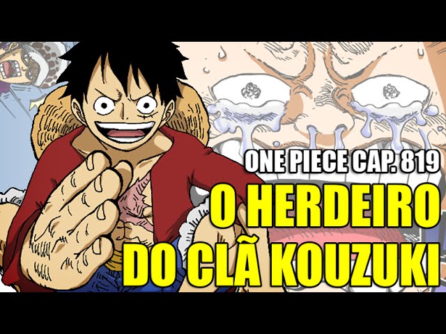 O Herdeiro Do Cla Kozuki One Piece 819 Feat All Blue Youtube