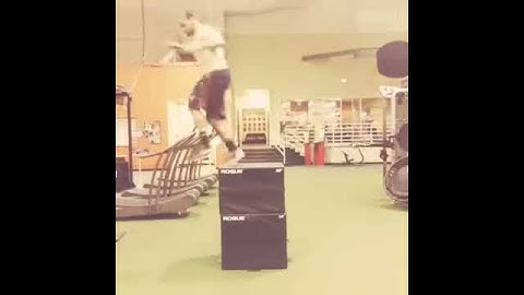 Rob Parks 44 inch vertical box jumps