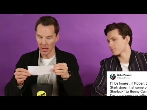 ◀funny-interview▶-marvel-heroes-reacts-to-hilarious-mean-tweets---endgame