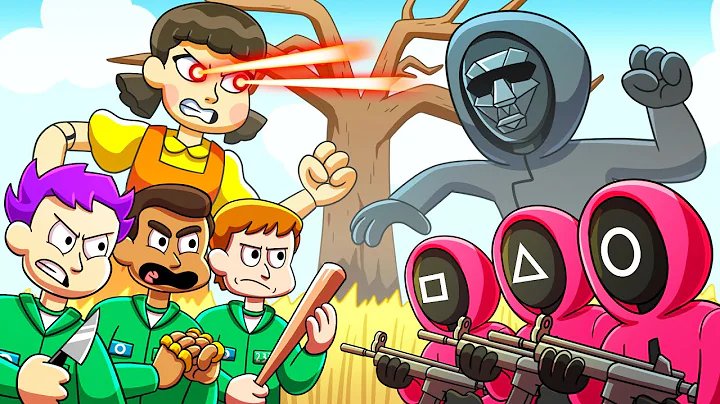 SQUID GAME: CIVIL WAR... (Cartoon Animation)