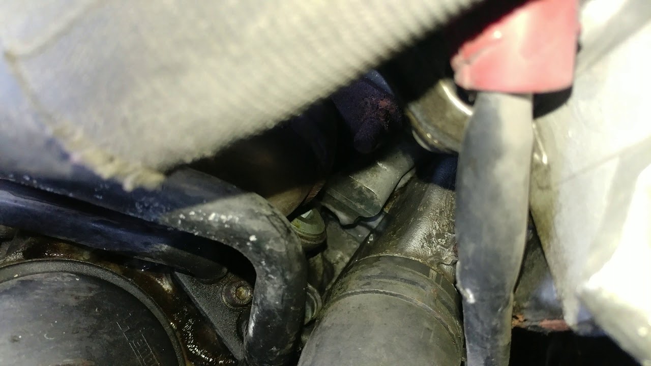 2004 A8L Oil Cooler Seal Leak 4.2L V8 YouTube