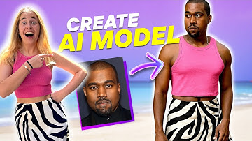 Create AI MODEL & try on clothes! | AI E-Commerce Photoshoot for Clothing Brands
