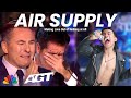 All the judges cry hysterically  when they heard the song air supply with extraordinary voice