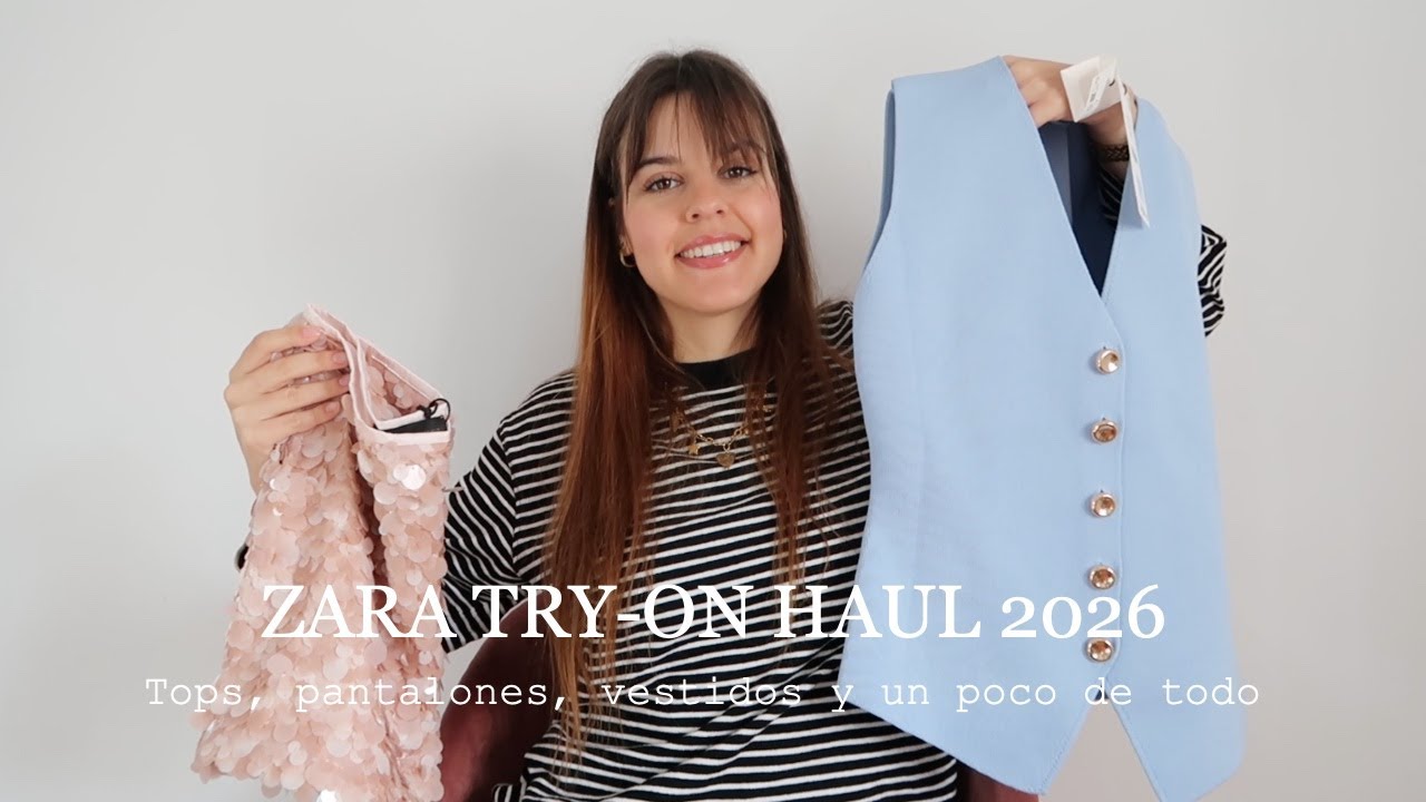 Zara Try-on Haul 2026 || Tops, faldas y más Zara esta temporada + Últimas rebajas