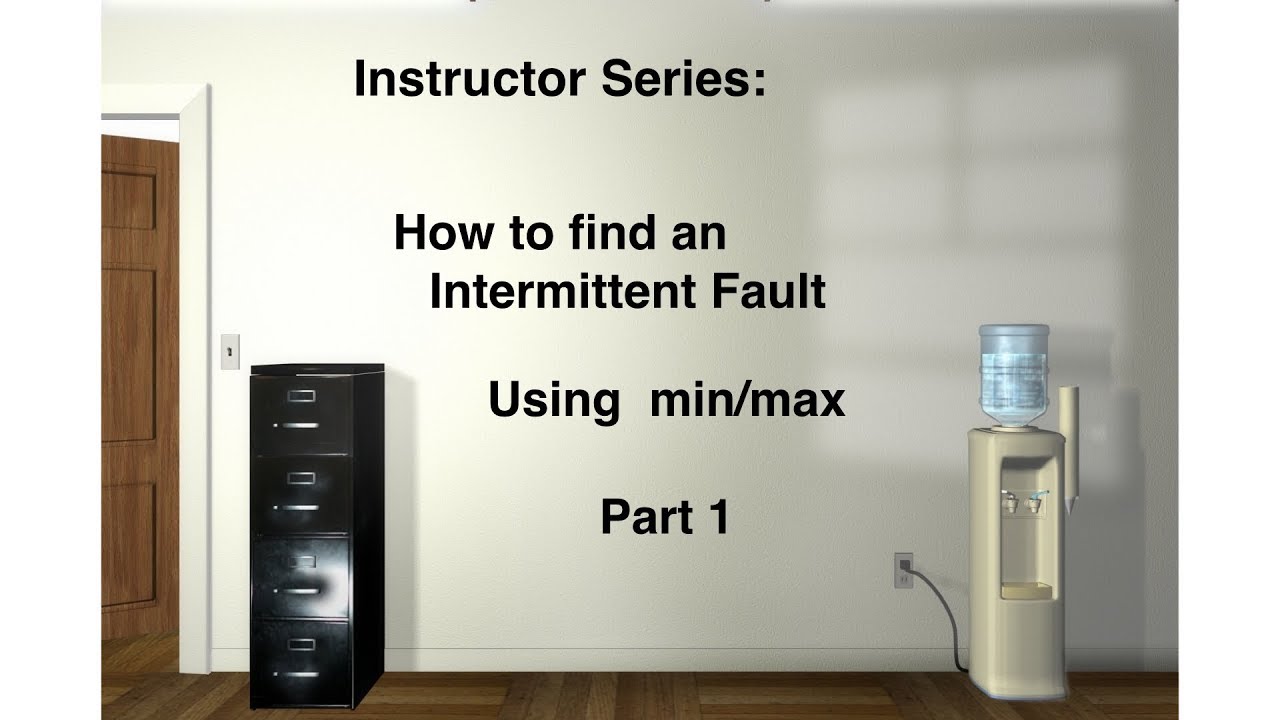 Finding an intermittent using min/max part 1 - YouTube