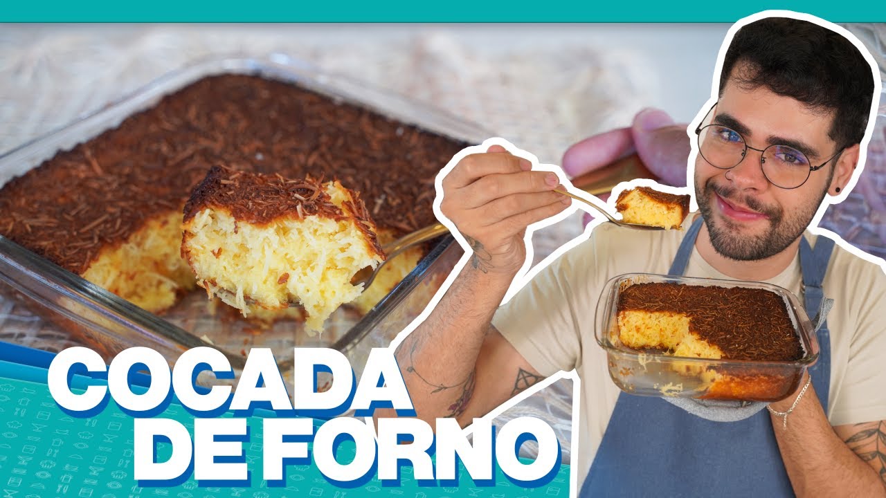 Cocada de Forno do Coco Bambu Receita por Ju na Cozinha - Cookpad