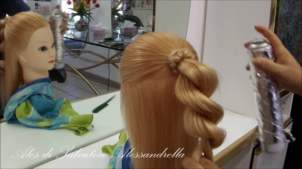 Treccia a spirale una mia creazione