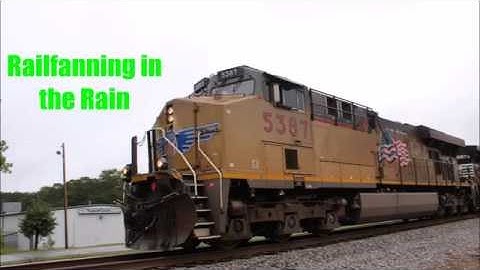 Railfanning in the Rain with NS 1071!
