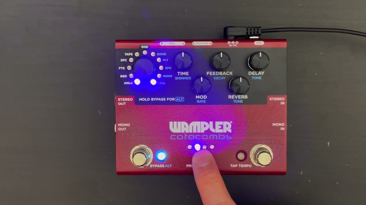 新製品情報】Wampler Pedals Catacombs | Musette Japan