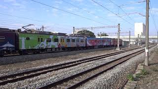 3198次區間車自斗南車站出發(2019台灣燈會在屏東彩繪列車) 20210120