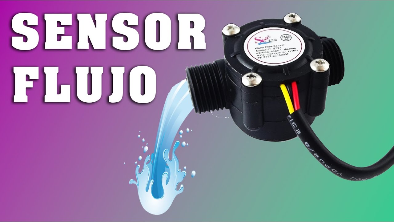 Escritor El principio No pretencioso SENSOR de FLUJO de AGUA, EXPLICACIÓN CLARA del funcionamiento,  programación, Aplicación - YouTube