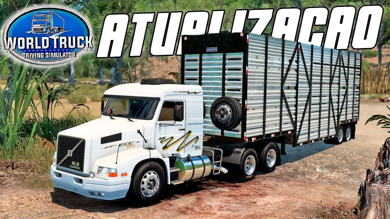 ATUALIZAÇÃO World Truck Driving Simulator Explorando O Novo Trecho