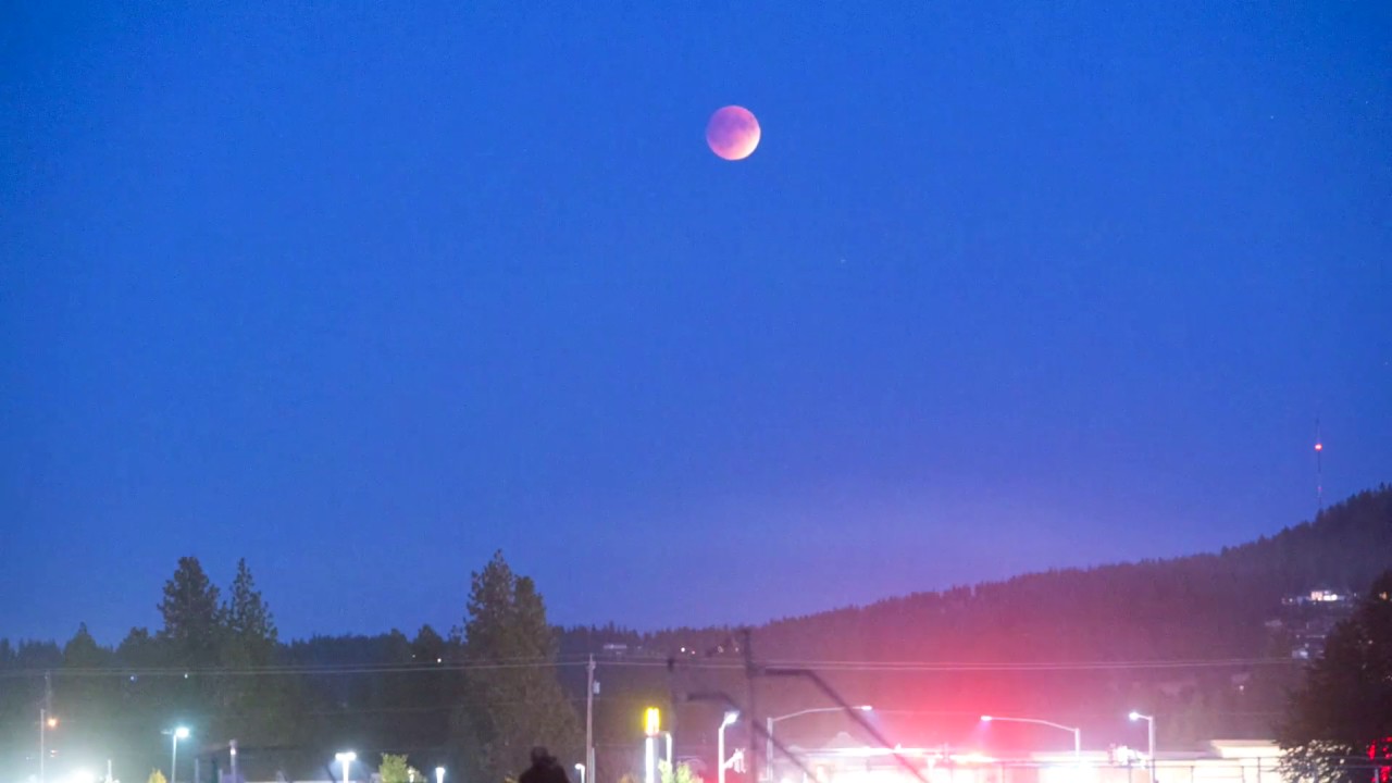 Lunar Eclipse Timelapse - YouTube