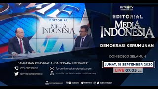 Bedah Editorial MI: Demokrasi Kerumunan