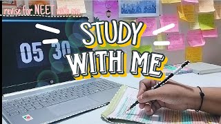 40 MIN STUDY WITH ME | rain sound and pomodoro | NEET Biology || NEET 2024 | timer | neet revision screenshot 1