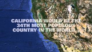 How would an independent california stack up against the countries of
world?
