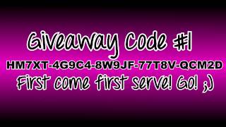 Xbox Live Giveaway Code #1