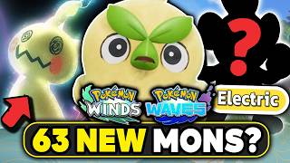 63 NEW POKEMON FOR WINDS & WAVES RUMOR! MEGA MIMIKYU HINTS & More! screenshot 3