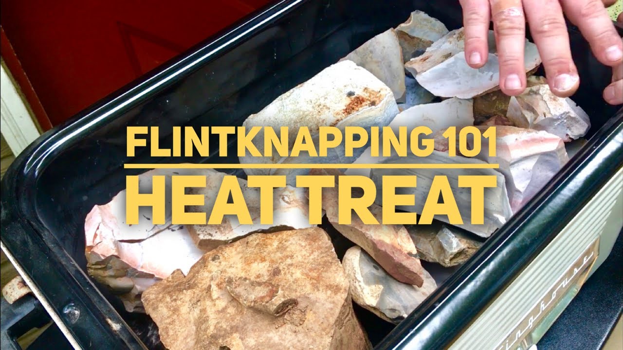 Flintknapping 101 - Heat Treat Rock