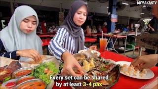 Bako Seafood Platter with Ikan Bakar @ Cik Melur, Kuala Lumpur