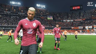 EA FC 24 Operation Sports Sliders - Gameplay - Version 3 (World Class, Default pace, 10 mins)