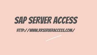 SAP S4hana 2020 GUI remote access