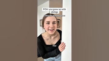 Growing up with siblings be like #comedy #pov #relatable #skit