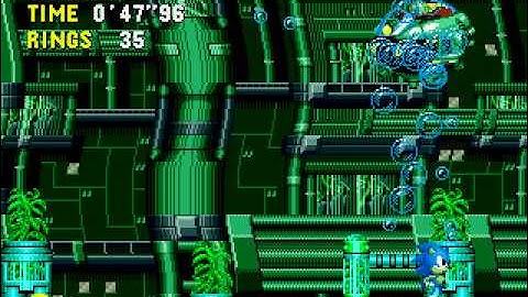 (Part 15) Tidal Tempest Zone 3 Good Future | Sonic CD 1993 [Custom] | PEMNAS Playthrough