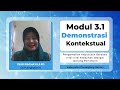 Demonstrasi Kontekstual Modul 3.1