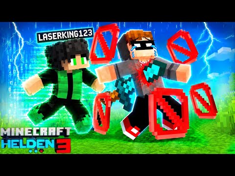 Ich HACKE Mich in MINECRAFT HELDEN 3 Bevor Es Zu Ende Geht.. 