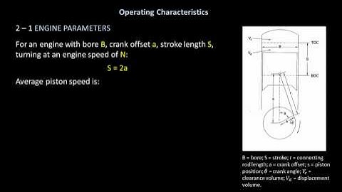 Internal Combustion Engine, Operating Characteristics 2 - 1 Part - 1.mp4