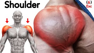 أفضل تمارين لبناء عضلة الكتف وتوسيع الاكتاف بسرعة - Shoulder Workout