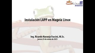Taller de instalación LAPP en Mageia Linux