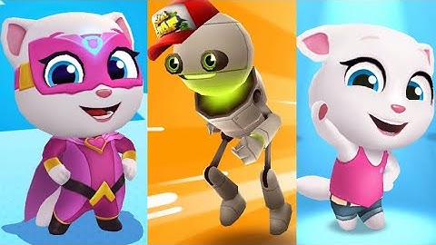 Talking Tom Gold Run 2 VS Subway Surf VS Hero Dash - Gameplay, Android, IOS