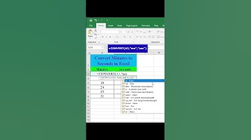 😎😎Convert Minutes to Seconds in Excel😂😂 || #shorts #ytshorts #short #youtubeshorts #youtube #excel