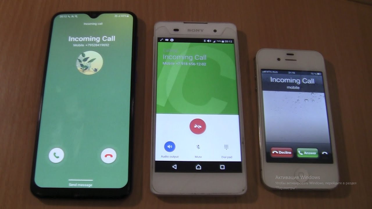 Outgoing Call Ios Incoming call & Outgoing call at the Same Time Iphone 4s ios 6+Samsung ...