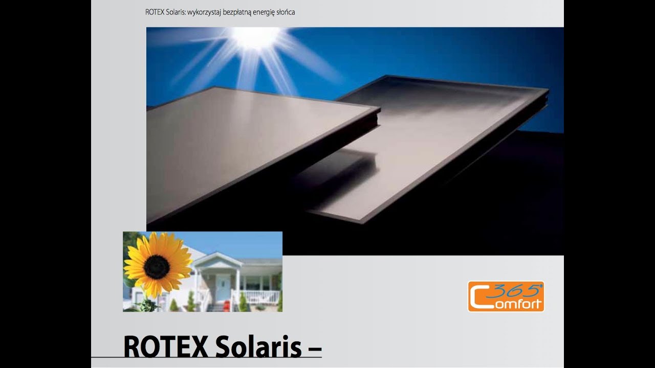 zasada pracy systemu solarnego ROTEX - YouTube