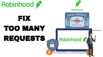 How To Fix And Solve Robinhood App Too Many Requests | Final Solution